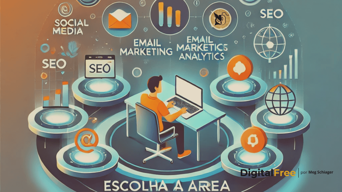 Como Escolher a Área Ideal no Marketing Digital Dicas Práticas - Meg Schiager