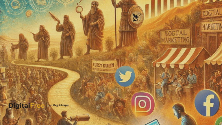 Como o Marketing Moldou Eras e Pode Transformar Seu Negócio Digital - Meg Schiager