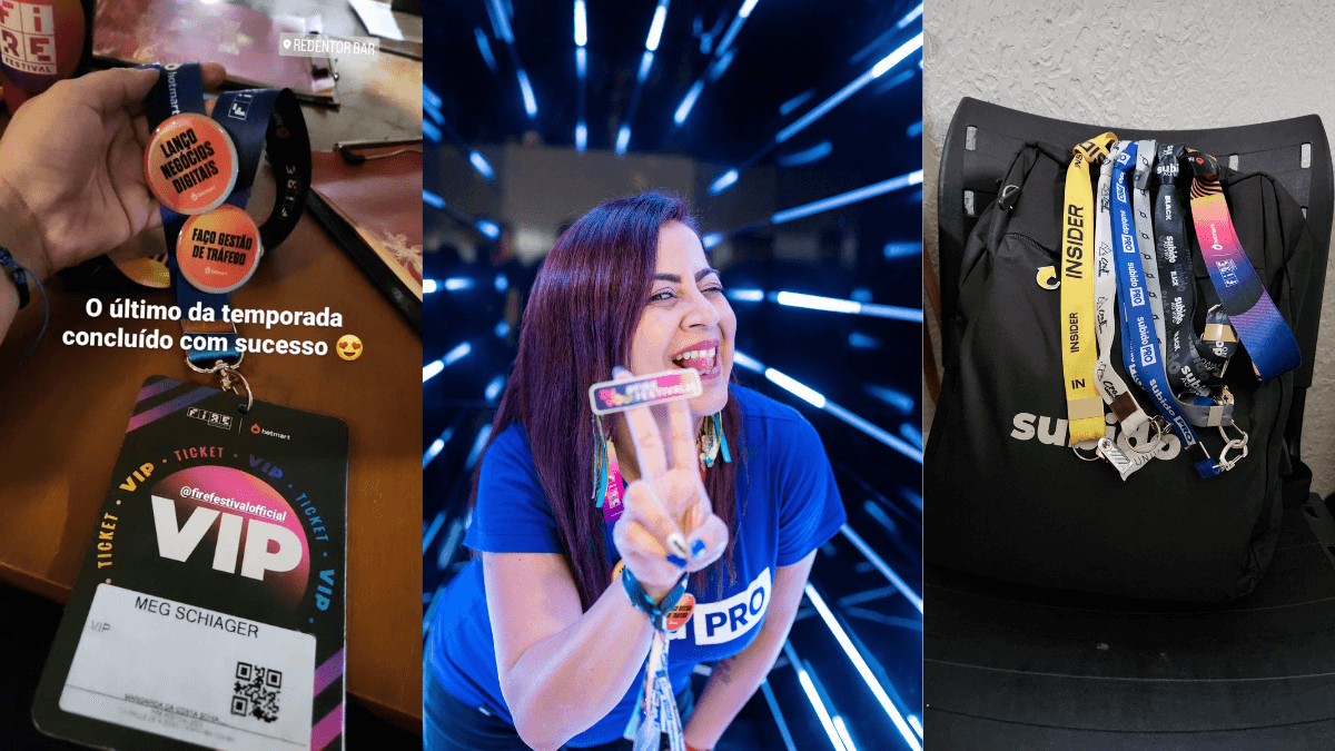 Estrategista Meg Schiager analisando ativos de marketing de conteúdo na Noruega